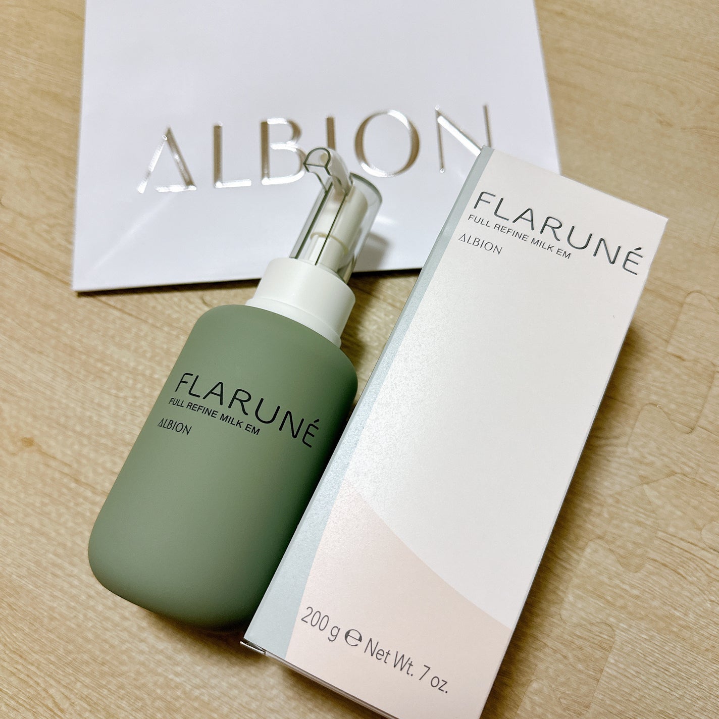 フラルネ フルリファイン ミルク EM/ALBION/乳液を使ったクチコミ(2枚目)