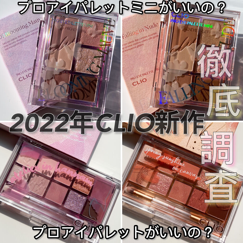 プロ アイ パレット/CLIO/アイシャドウパレットを使ったクチコミ（1枚目）