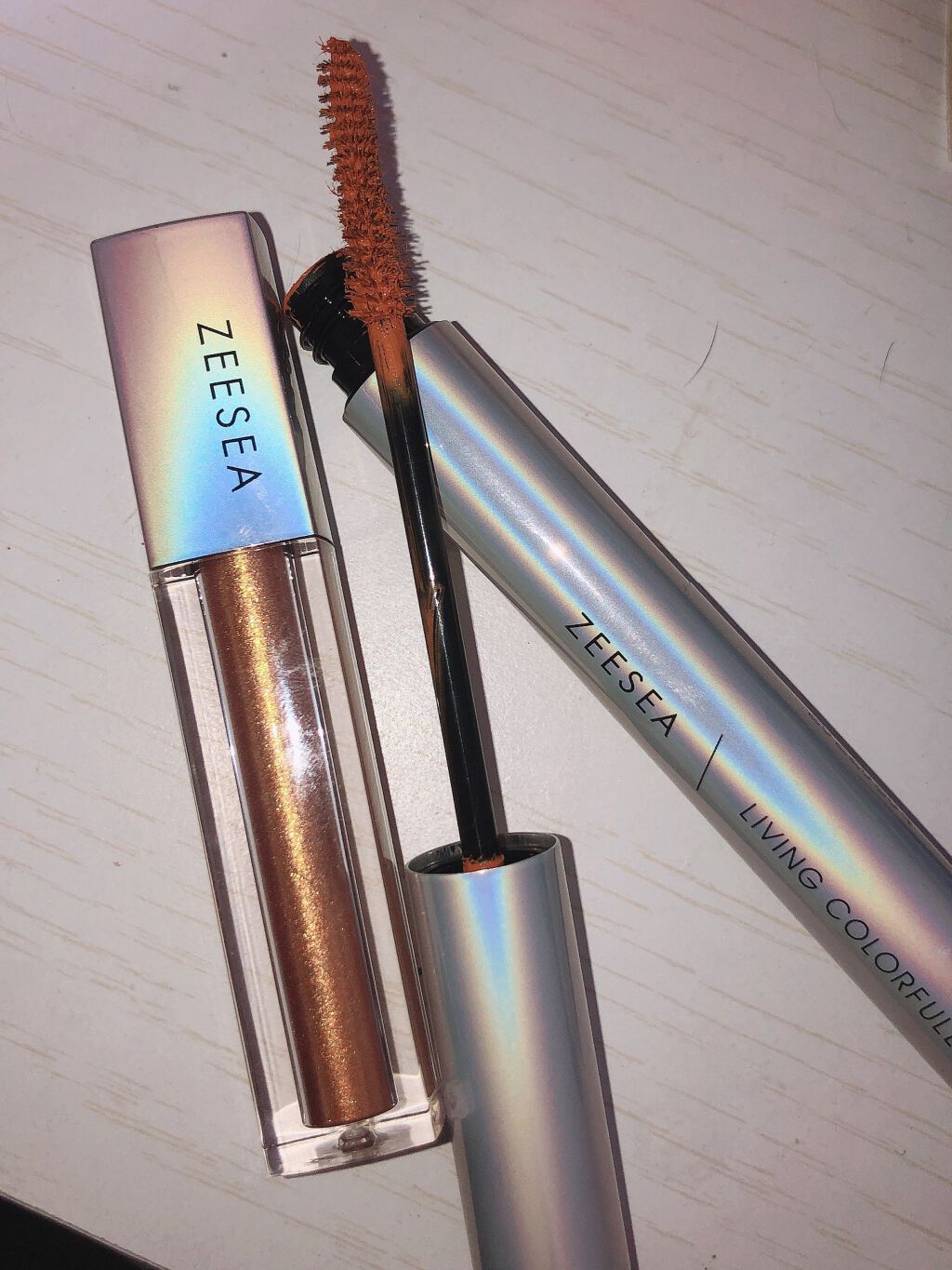 ダイヤモンドシリーズ カラーマスカラ/ZEESEA/マスカラを使ったクチコミ（3枚目）