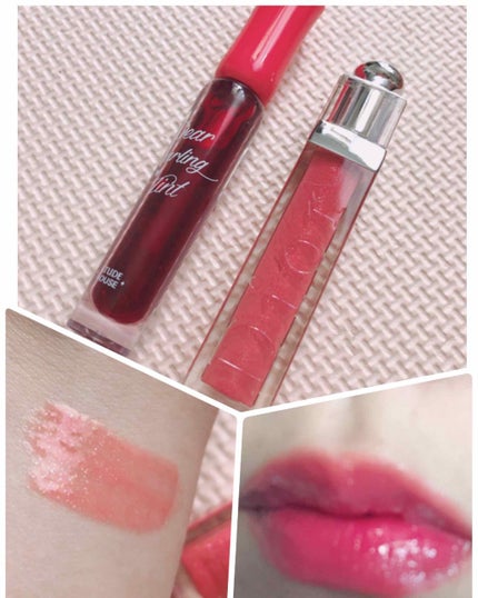 ディアダーリン ウォータージェルティント/ETUDE/リップティントを使ったクチコミ(2枚目)