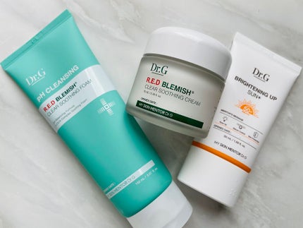 弱酸性レッドブレミッシュクリアスージングフォーム/Dr.G/洗顔フォームを使ったクチコミ(2枚目)