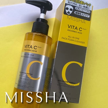 ミシャ ビタシープラス 泡マスク洗顔/MISSHA/泡洗顔を使ったクチコミ（1枚目）