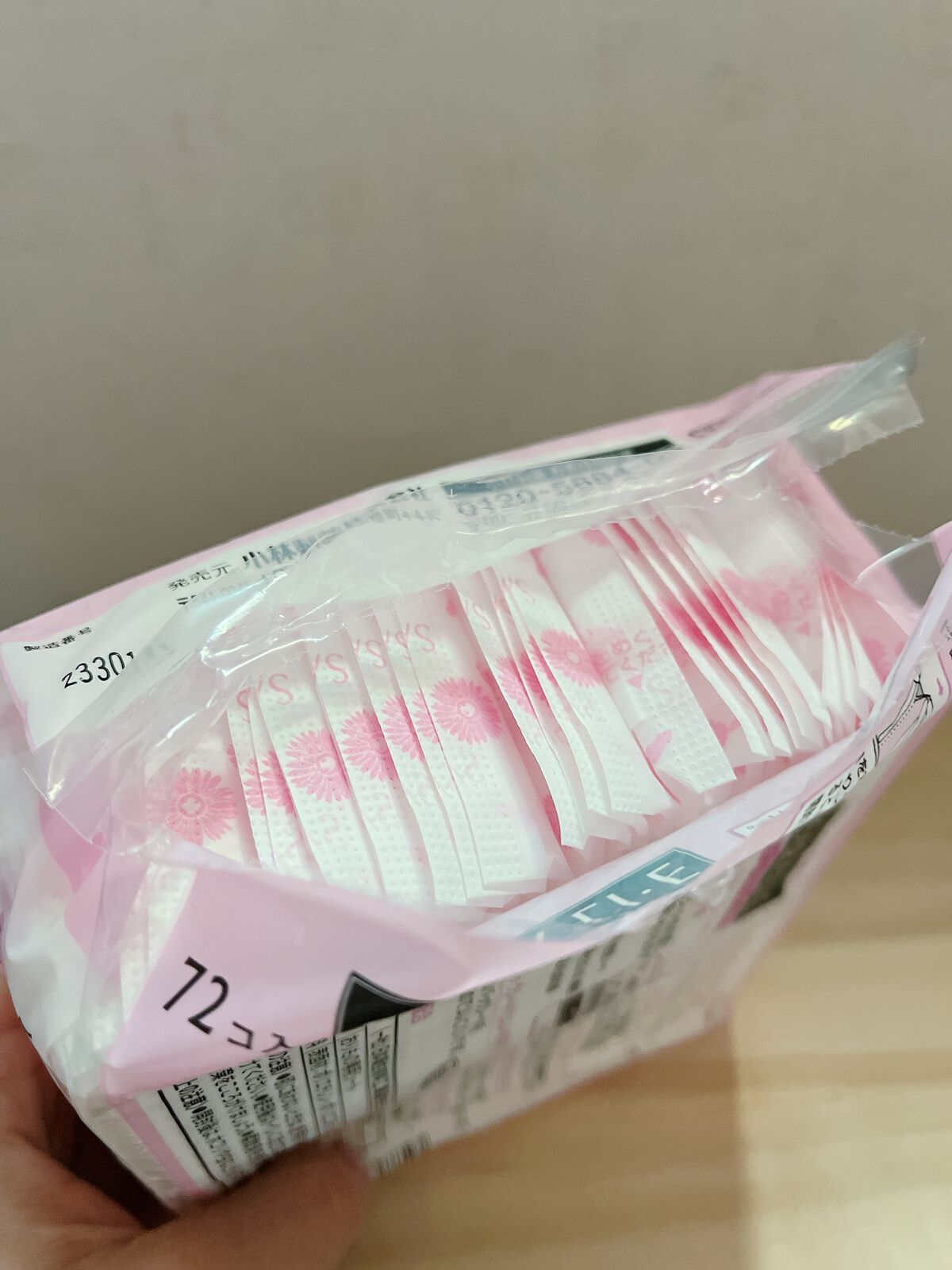 Sara・li・e ナチュラルリネンの香り/サラサーティ/おりものシートを使ったクチコミ（3枚目）