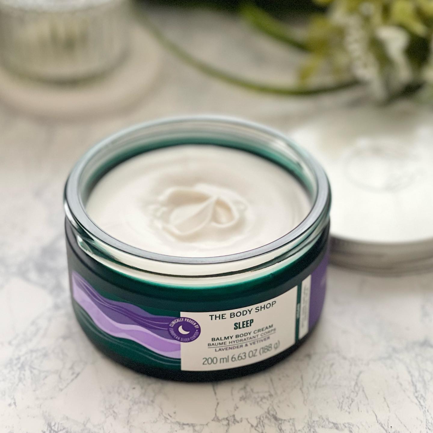 ウェルネス バーミィボディクリーム ラベンダー＆ベチバー/THE BODY SHOP/ボディクリームを使ったクチコミ（3枚目）