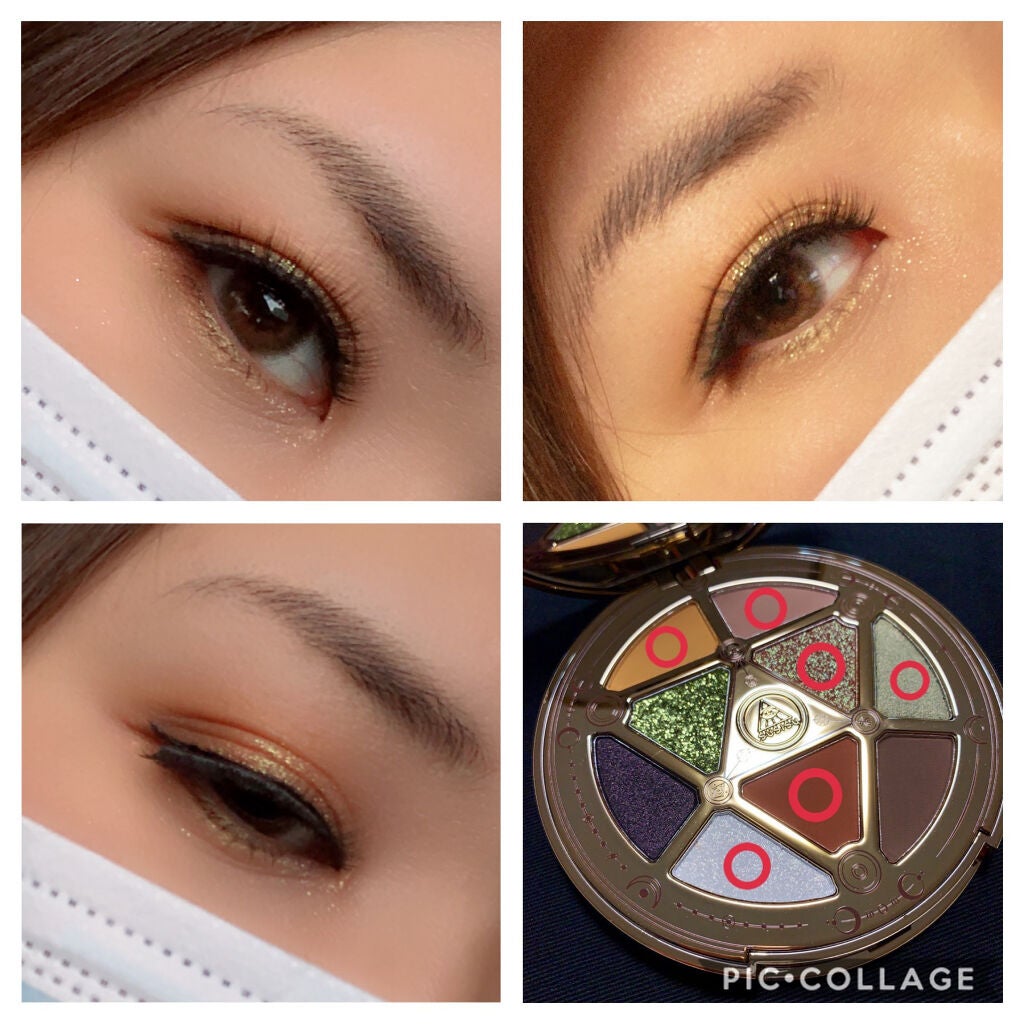 GODDESS 9 EYESHADOW/SUSISU/アイシャドウパレットを使ったクチコミ(1枚目)