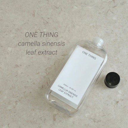 チャ葉化粧水/ONE THING/化粧水を使ったクチコミ(1枚目)