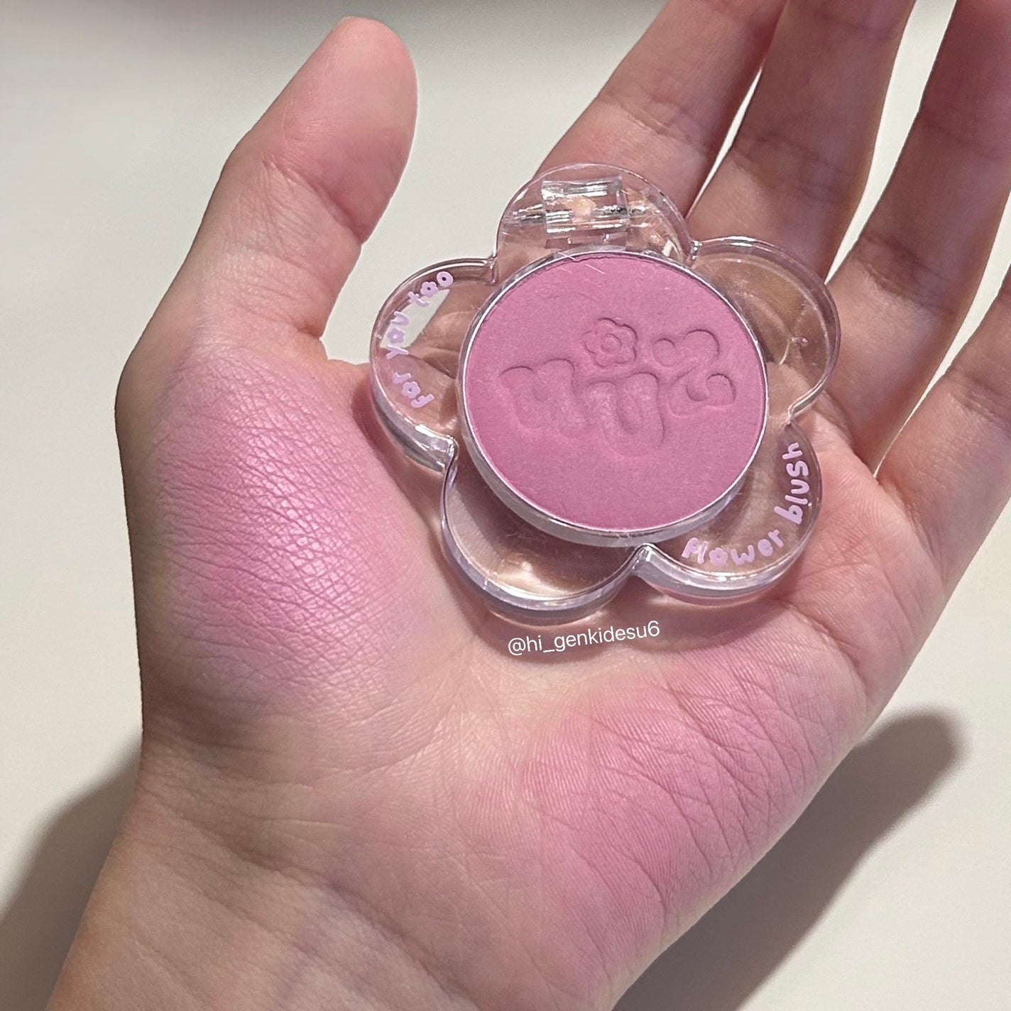 Dear Me Liquid Blush/4U2/リキッドチークを使ったクチコミ(8枚目)