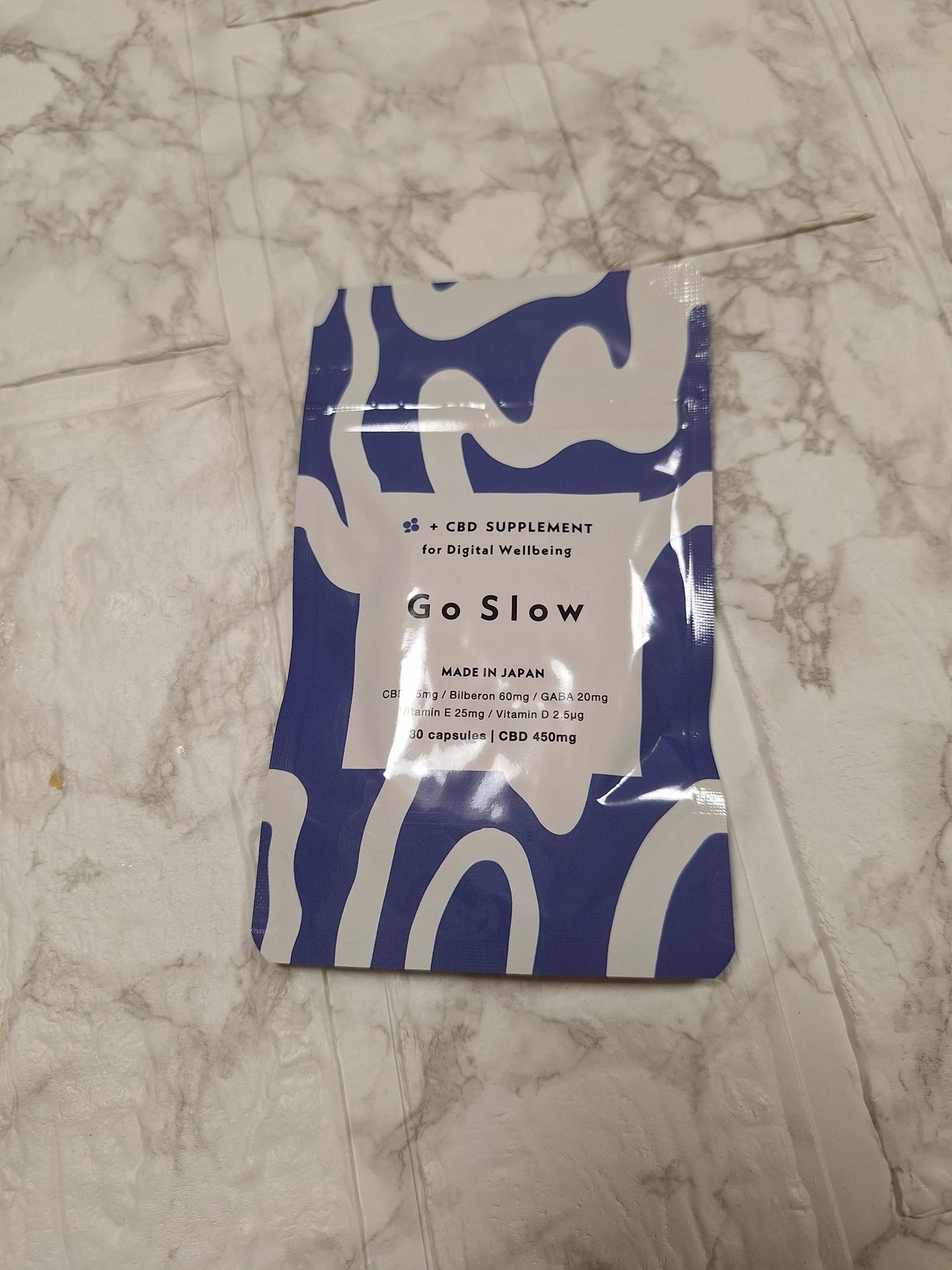 CBDサプリメント for デジタルウェルビーイング/Go Slow/健康サプリメントを使ったクチコミ(2枚目)