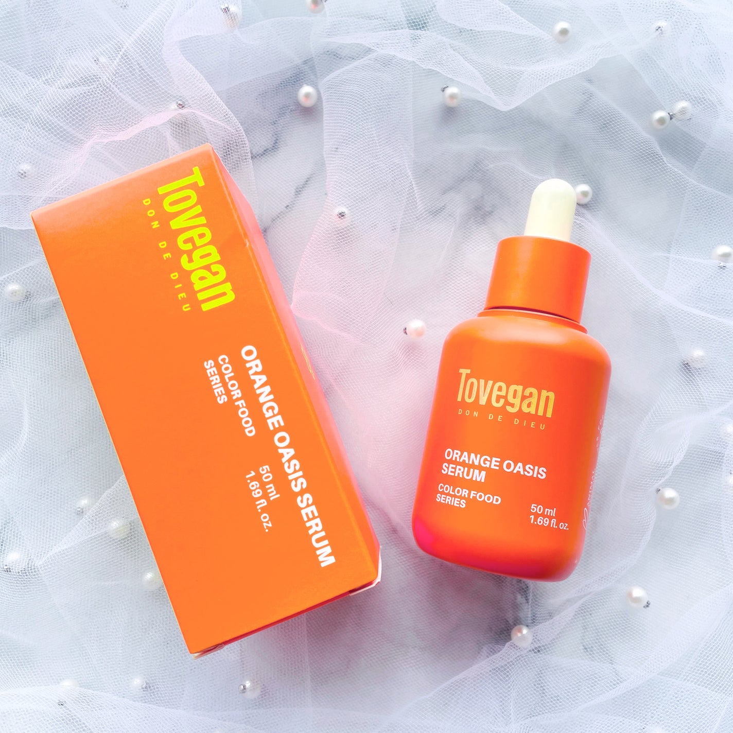 カラーフードシリーズオレンジオアシスセラム/Tovegan/美容液を使ったクチコミ(5枚目)
