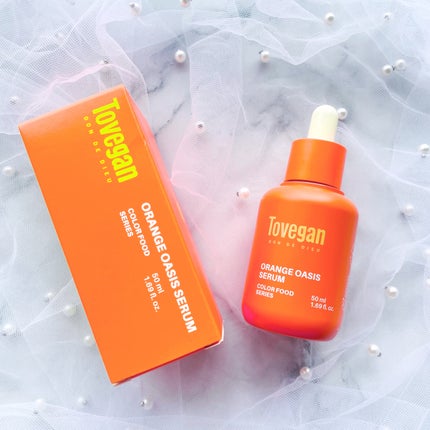 カラーフードシリーズオレンジオアシスセラム/Tovegan/美容液を使ったクチコミ(5枚目)
