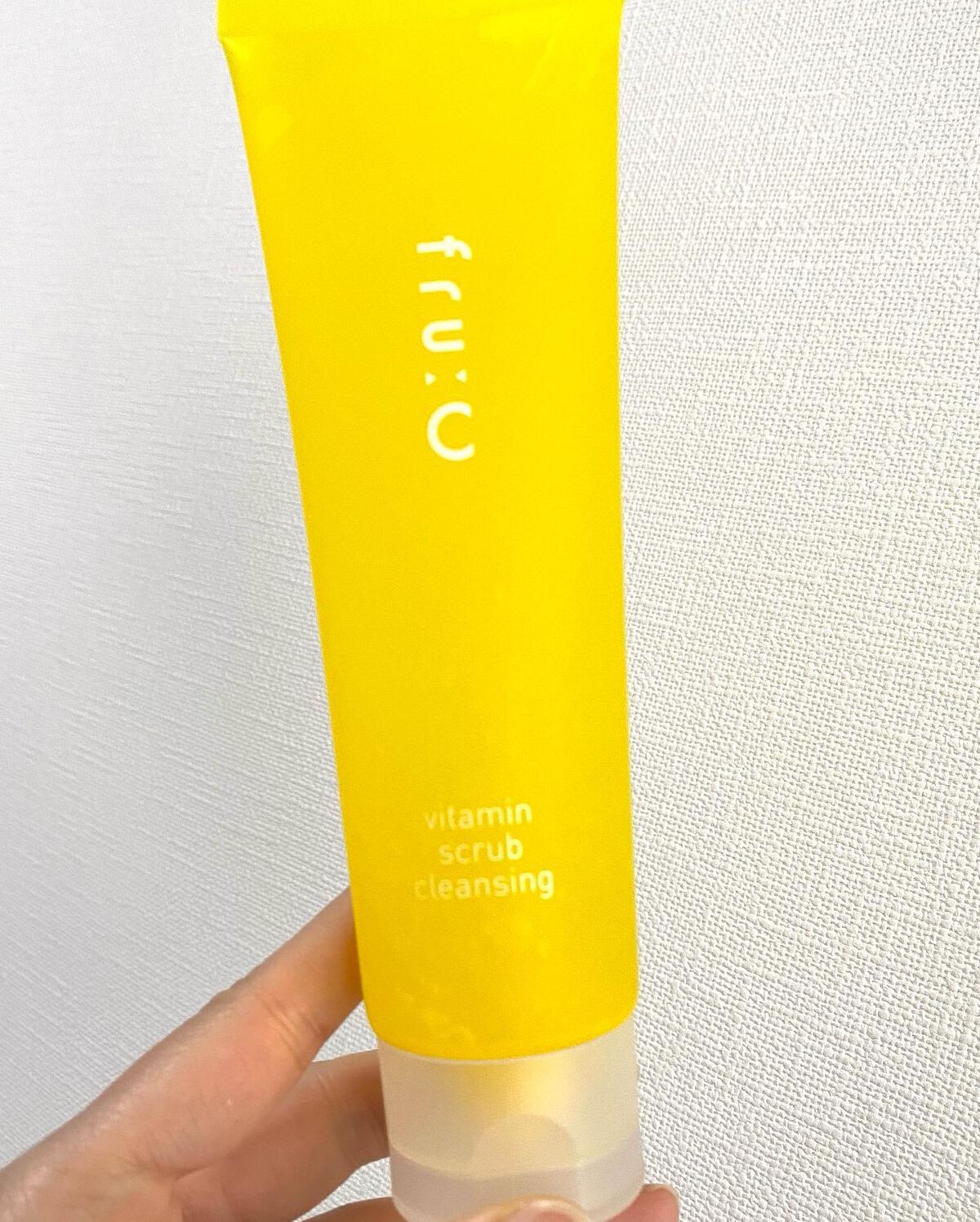 ビタミンスクラブクレンジング/Fru:C/クレンジングジェルを使ったクチコミ(1枚目)