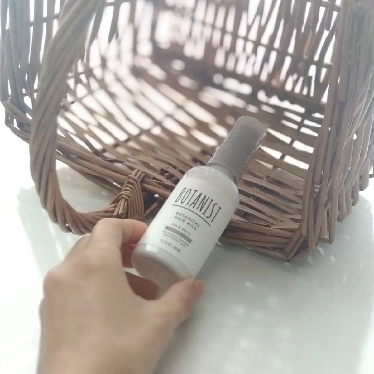 ボタニカルヘアミルク（ダメージケア）/BOTANIST/ヘアミルクを使ったクチコミ（1枚目）