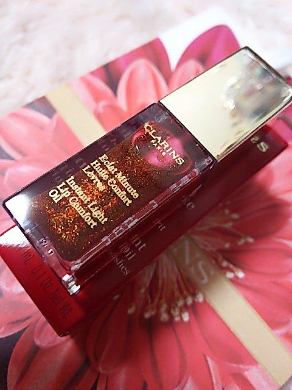 コンフォート リップオイル /CLARINS/リップグロスを使ったクチコミ(2枚目)