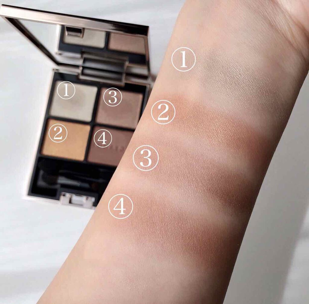 アイカラーレーション/LUNASOL/アイシャドウパレットを使ったクチコミ（3枚目）