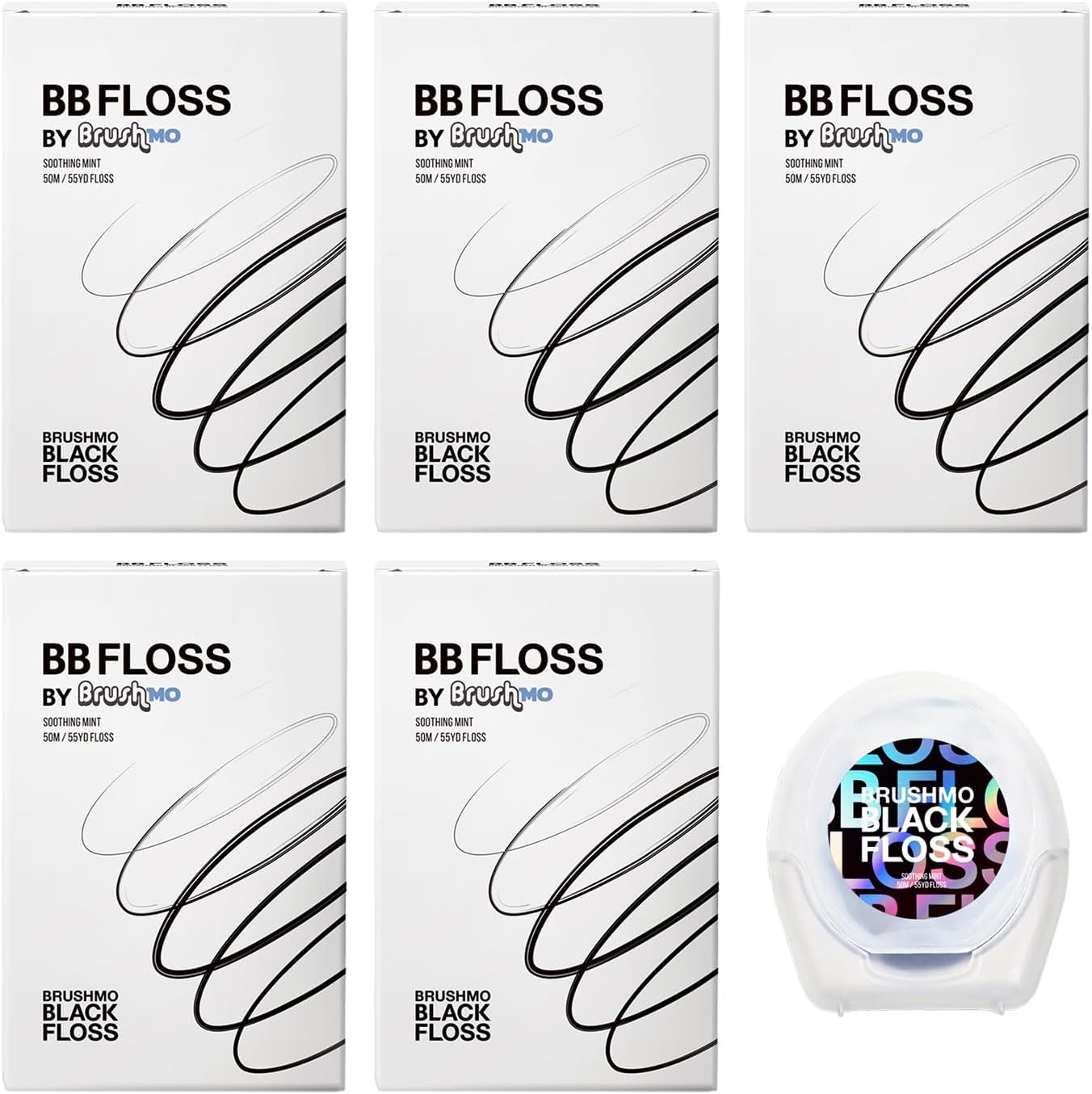 BBフロス ブラック デンタルフロス / ブラシモ