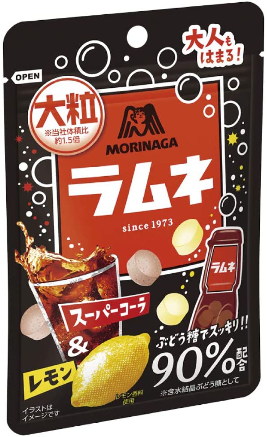 ラムネ (スーパーコーラ&レモン) 森永製菓