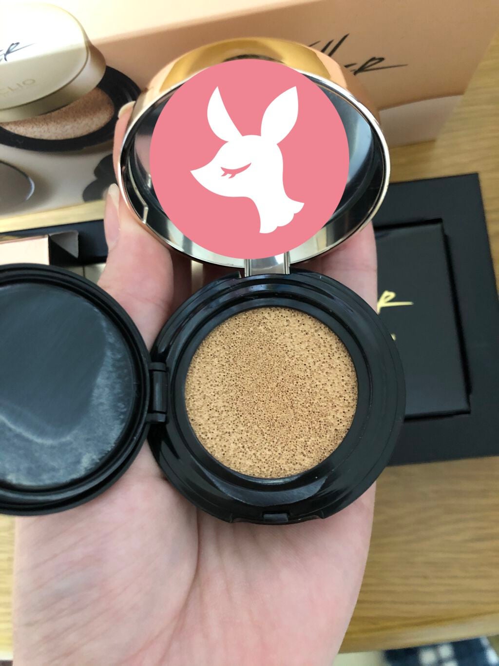 キルカバー ミニクッションキット/CLIO/メイクアップキットを使ったクチコミ(2枚目)