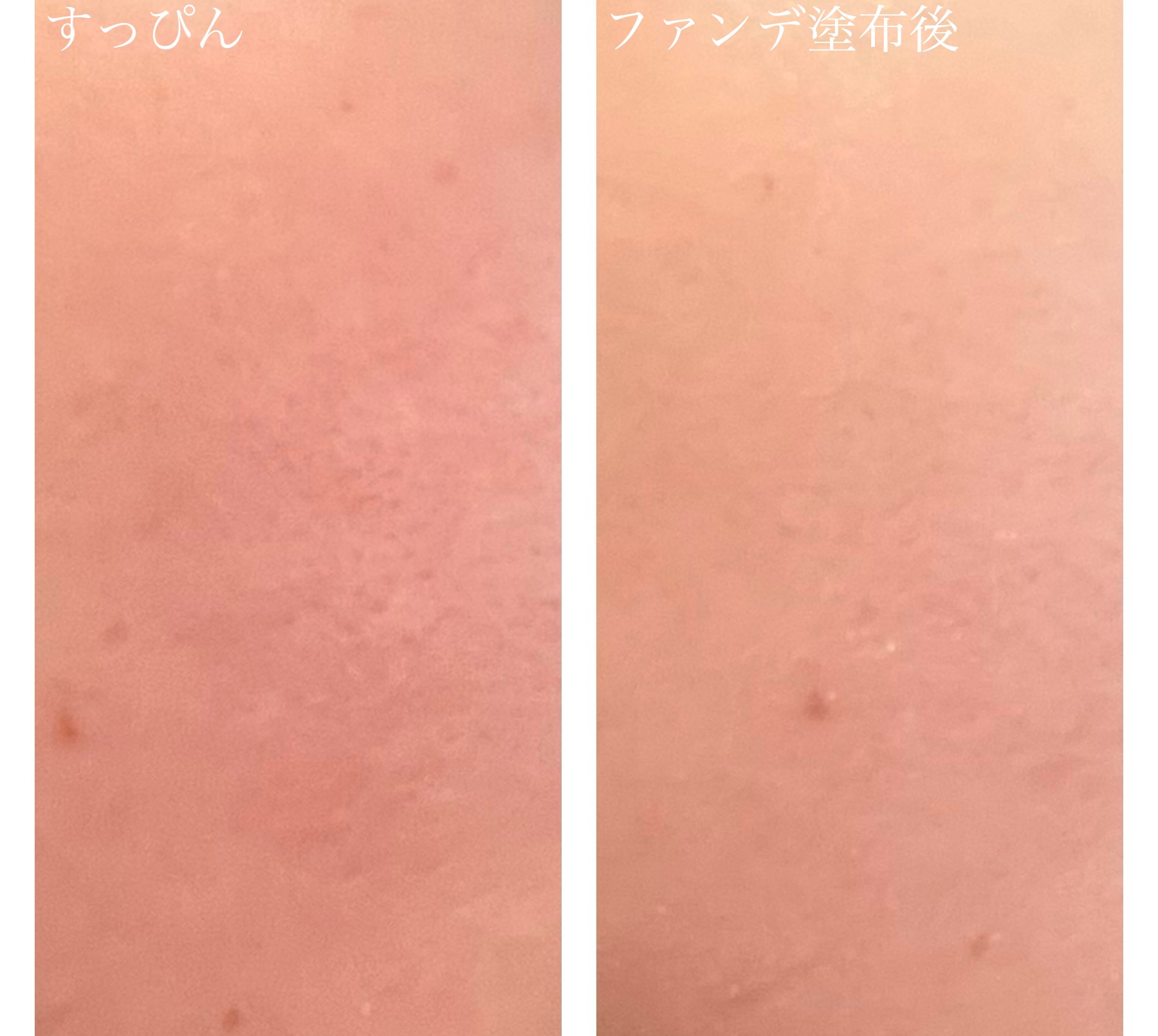 ジヴェルニー 密着カバークッション 23NW ミディアムベージュ/GIVERNY/クッションファンデーションを使ったクチコミ（3枚目）