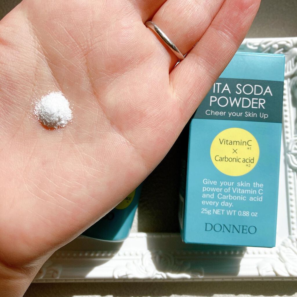 ビタソーダ パウダー/DONNEO/美容液を使ったクチコミ(2枚目)