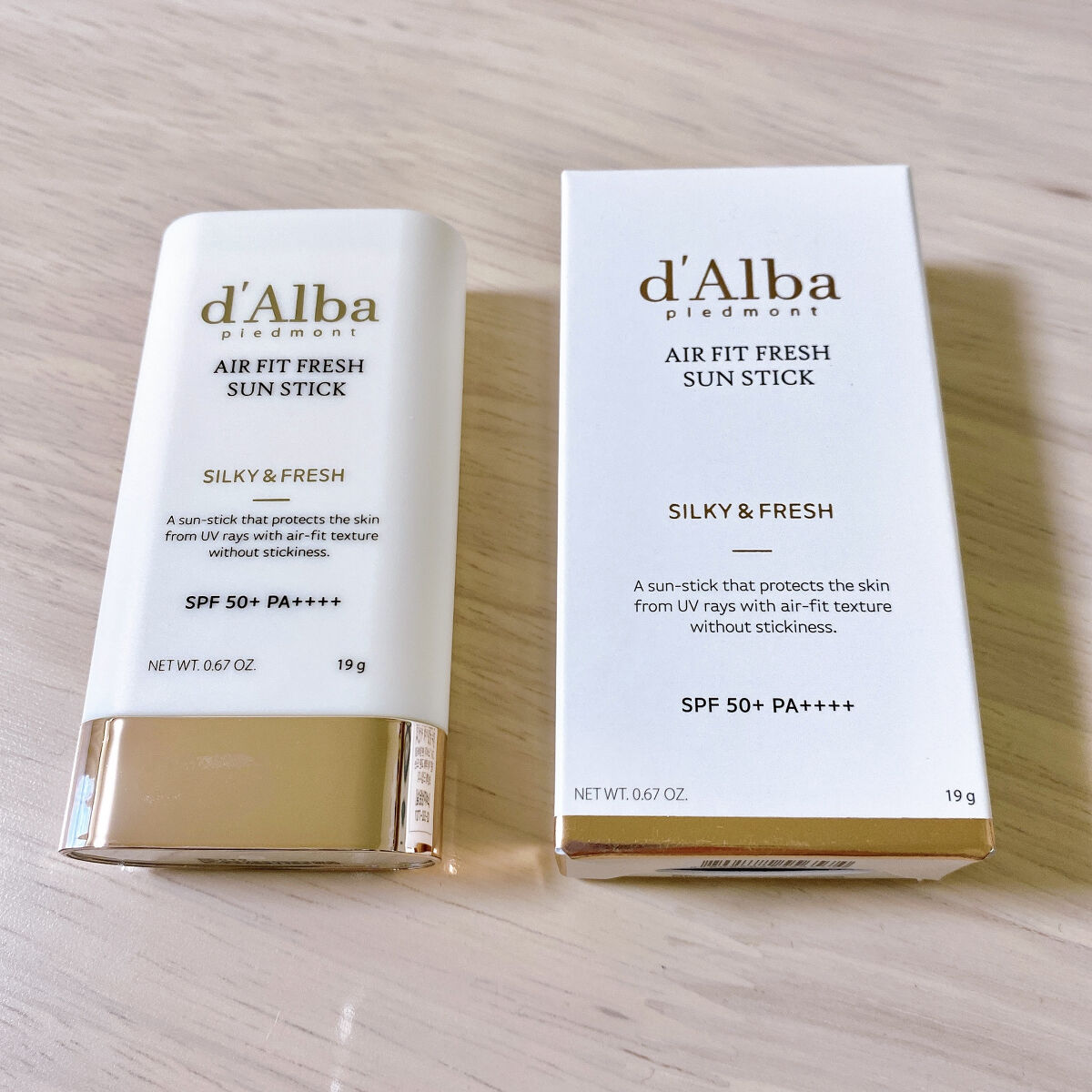 エアーフィットフレッシュサンスティック/ダルバ/日焼け止めスティックを使ったクチコミ（2枚目）