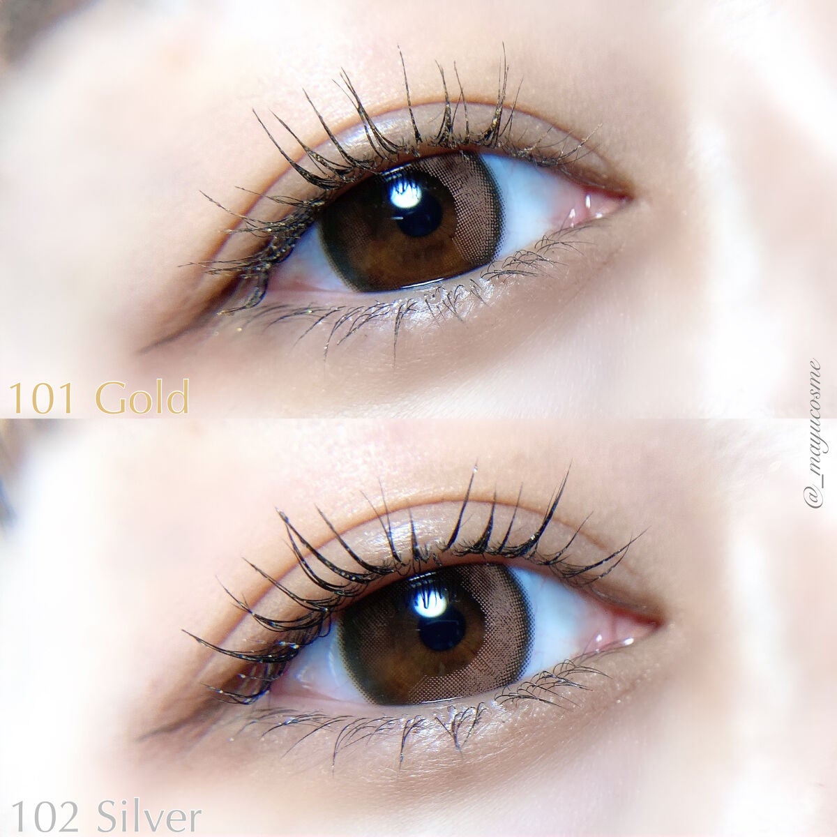 パーマネントグリッター マスカラ/FASIO/マスカラを使ったクチコミ(5枚目)