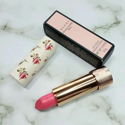 グッチ ルージュ ア レーヴル ヴォワル/GUCCI beauty/口紅を使ったクチコミ(2枚目)