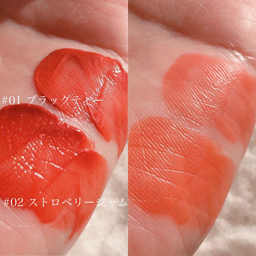ネオンスターズリップティント ＃02 ストロベリージャム/ukiss/リップティントを使ったクチコミ（3枚目）