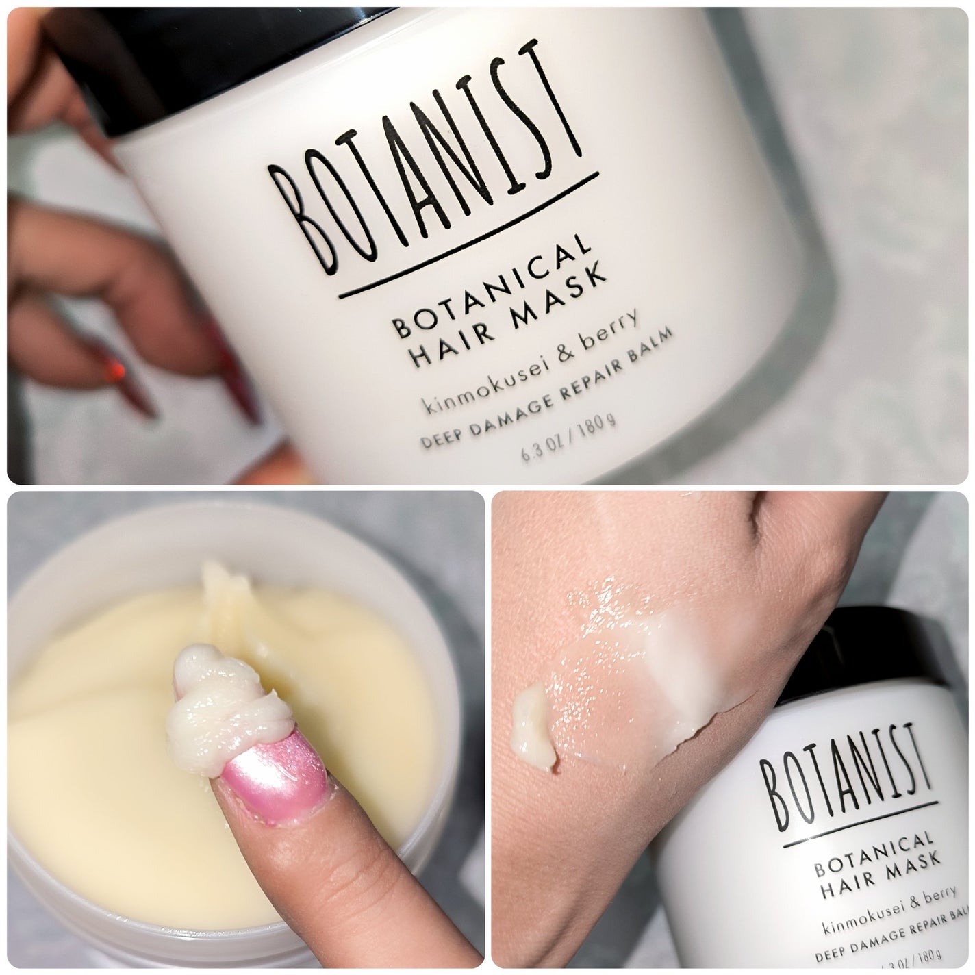 ボタニスト ボタニカルヘアマスク ディープダメージリペアバーム/BOTANIST/ヘアマスク・ヘアパックを使ったクチコミ(3枚目)