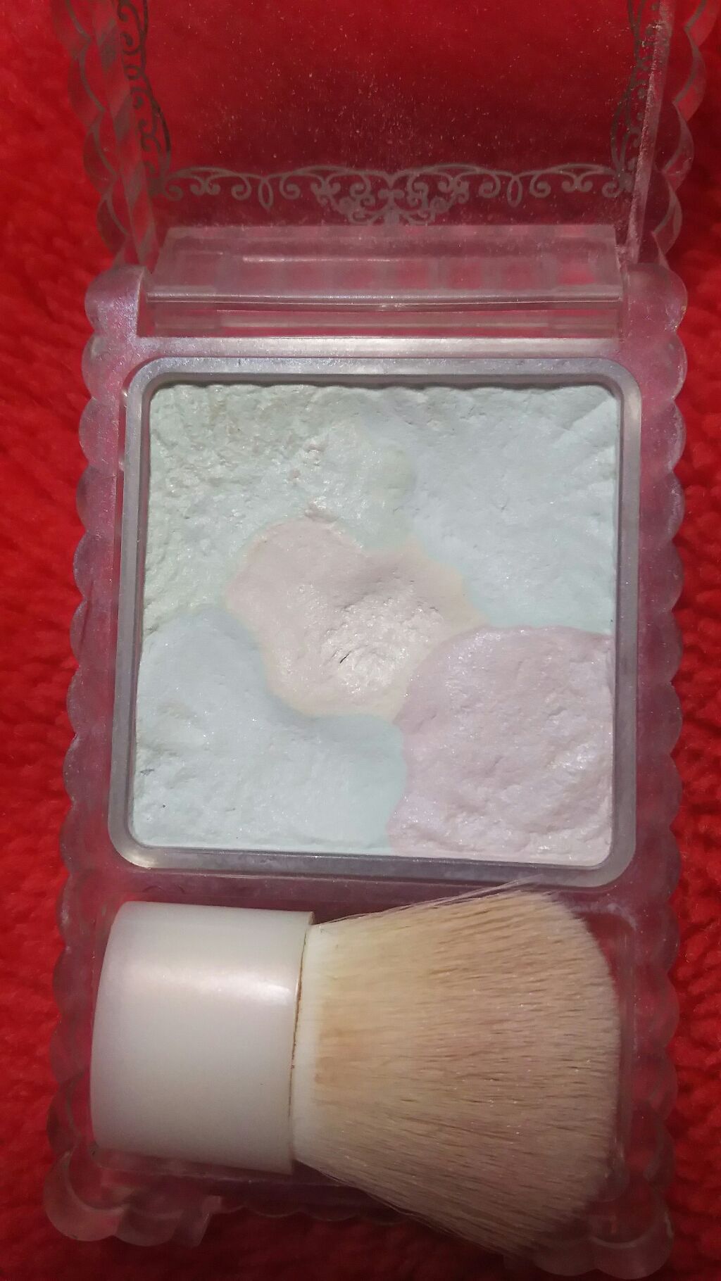 グロウフルールハイライター/キャンメイク/パウダーハイライトを使ったクチコミ(2枚目)