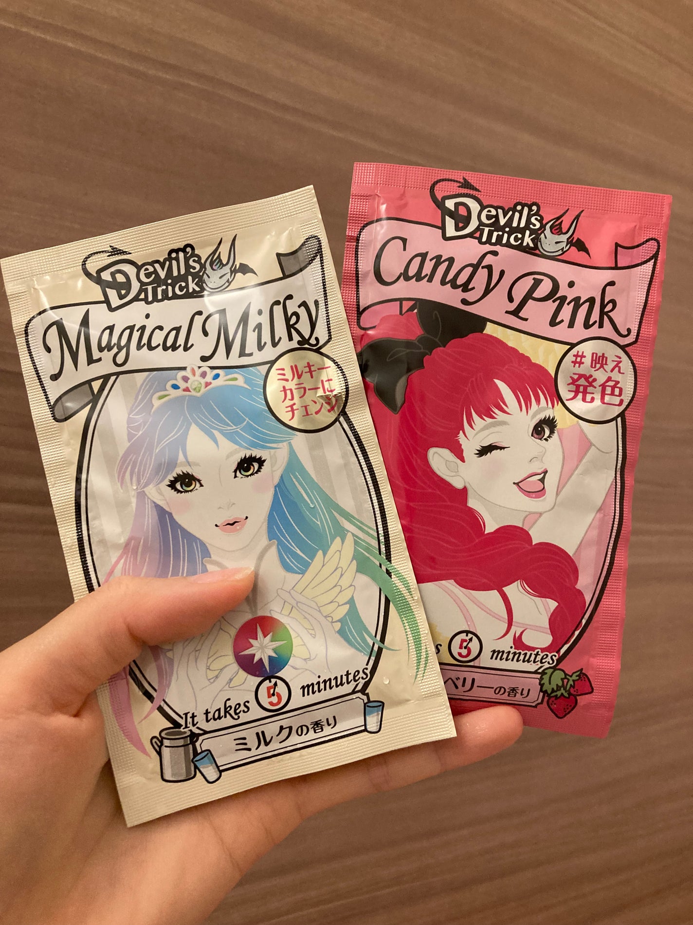 デビルズトリック/クイスクイス/ヘアカラーを使ったクチコミ(3枚目)