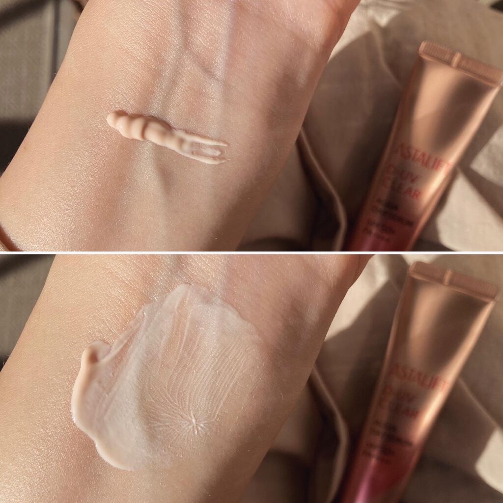 D-UVクリア ホワイトソリューション/アスタリフト/日焼け止めクリームを使ったクチコミ(3枚目)