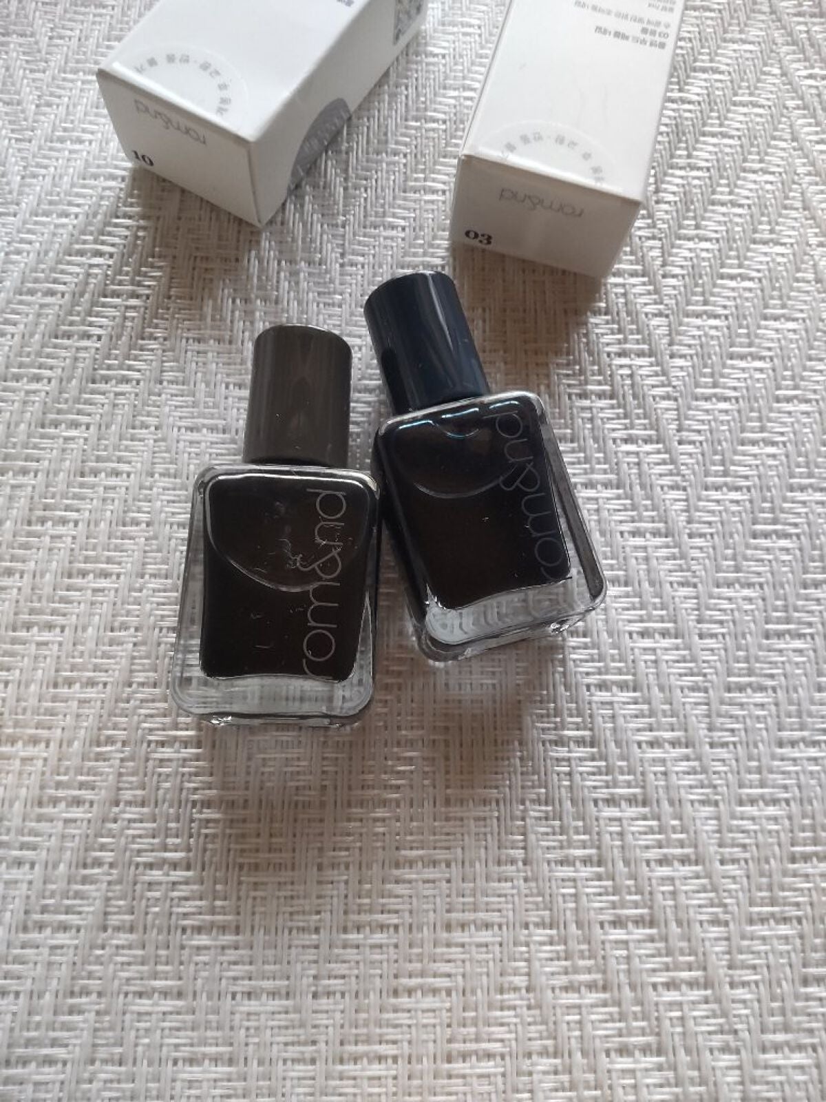 ムードペブルネイル/rom&nd/マニキュアを使ったクチコミ(2枚目)