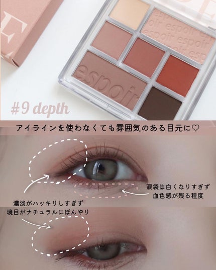 リアルアイパレット/espoir/マルチパレットを使ったクチコミ(5枚目)