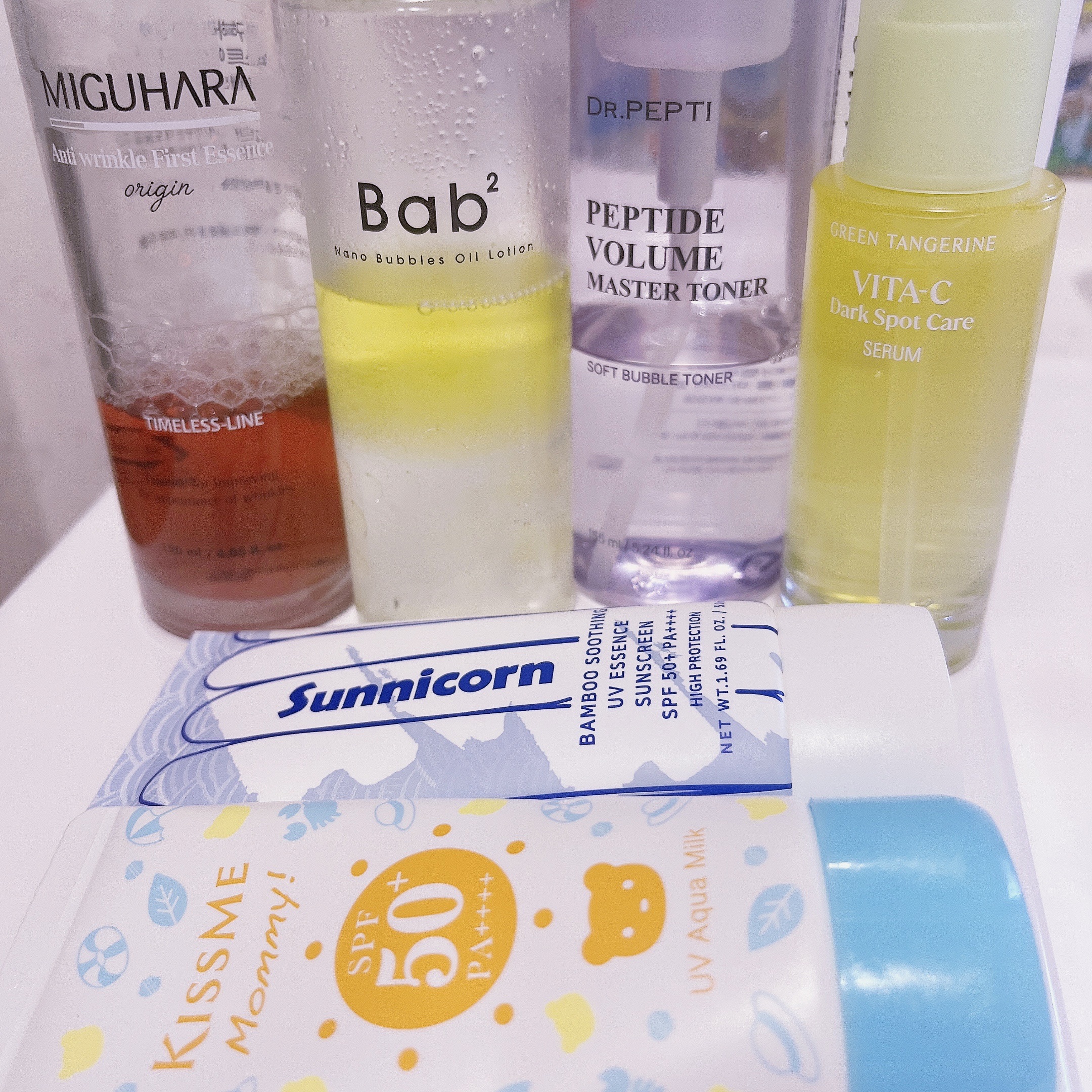 バンブースージングUVエッセンスサンスクリーン /Sunnicorn/日焼け止めローションを使ったクチコミ（1枚目）