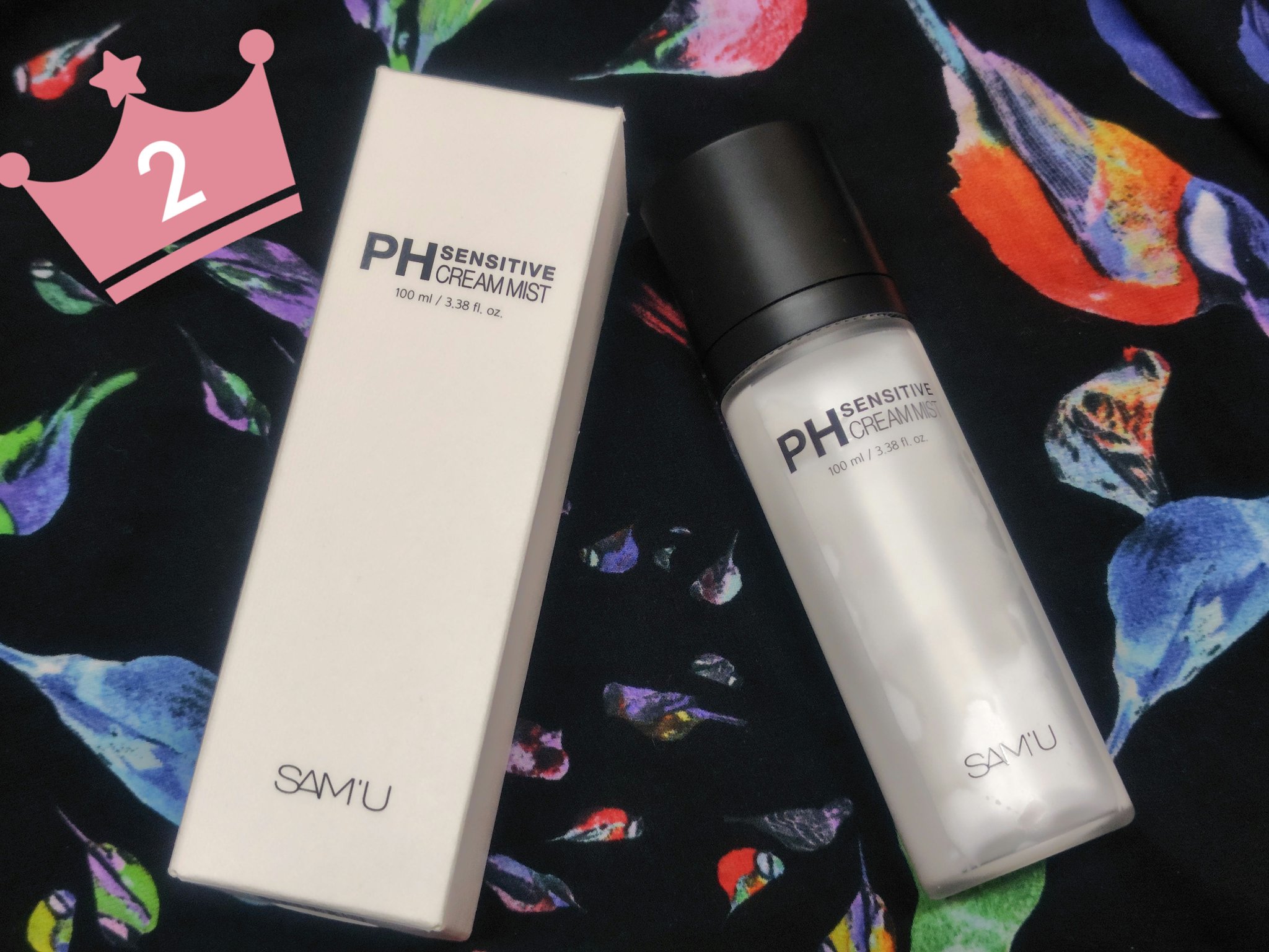 PHセンシティブクリームミスト/SAM'U/ミスト状化粧水を使ったクチコミ（1枚目）