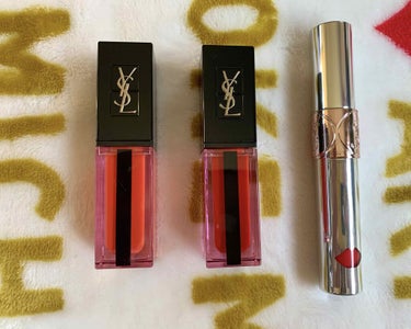 ルージュ ピュールクチュール ヴェルニ ウォーターステイン 605 バン ド コライユ/YVES SAINT LAURENT BEAUTE/口紅を使ったクチコミ（1枚目）