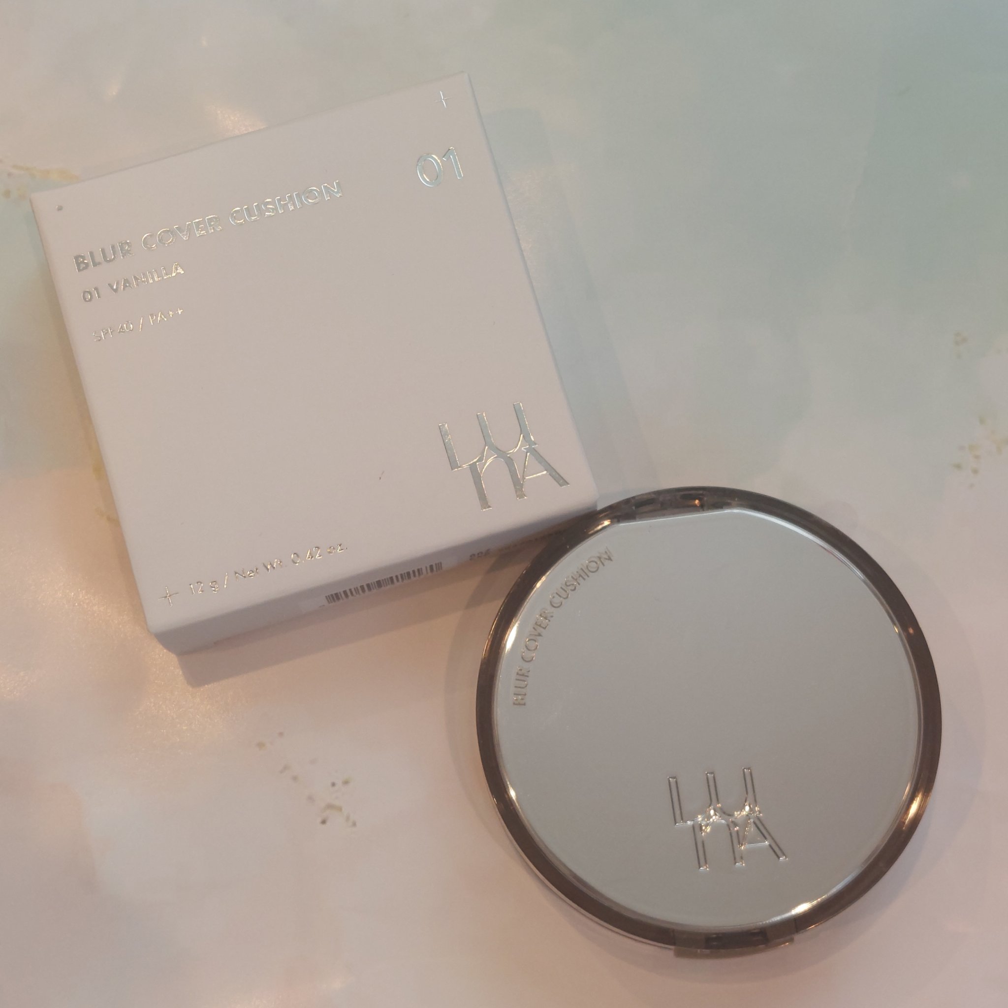 ブラーカバークッション/LUNA/クッションファンデーションを使ったクチコミ（1枚目）