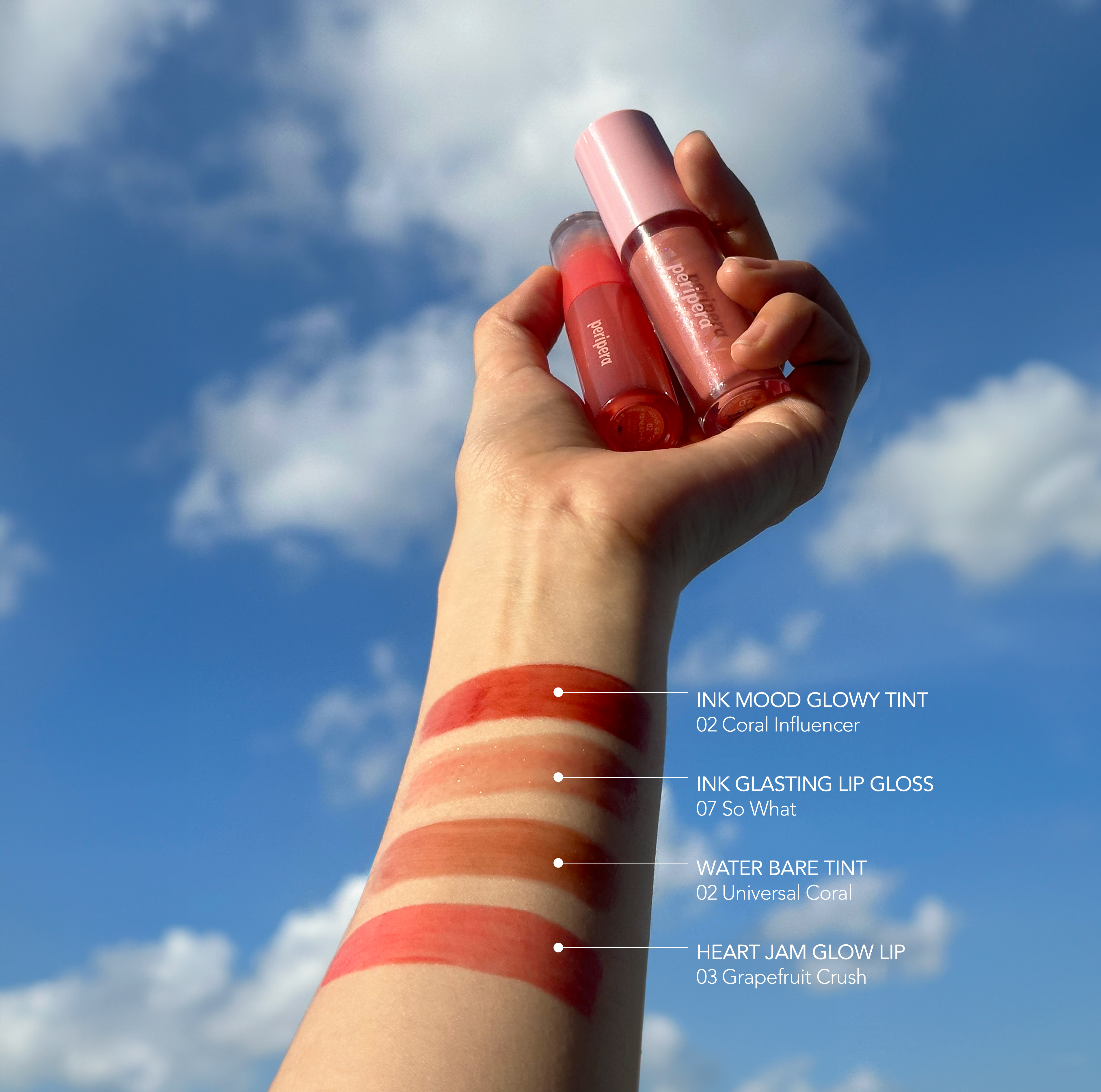 インク グラスティング リップ グロス/PERIPERA/リップグロスを使ったクチコミ（1枚目）