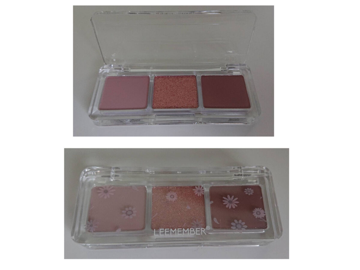 3色フローラアイパレット JM03 ガーベラ/LEEMEMBER/アイシャドウパレットを使ったクチコミ（1枚目）