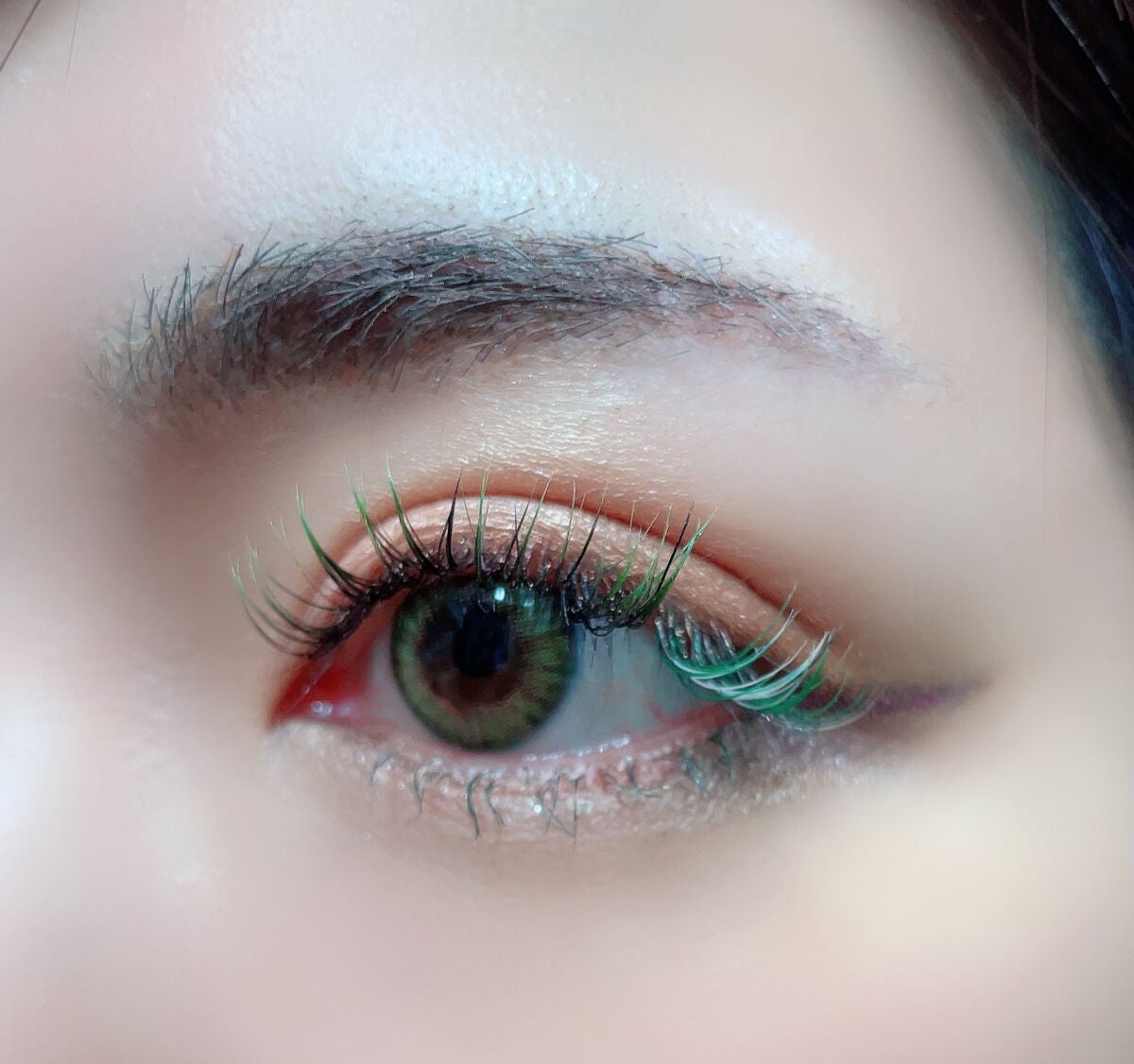 ホロリスサンドベージュ/カラコンぴあ/カラーコンタクトレンズを使ったクチコミ(1枚目)