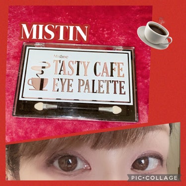 TASTY CAFE EYE PALLET/MISTINE/アイシャドウパレットを使ったクチコミ（1枚目）