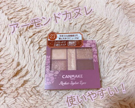 パーフェクトスタイリストアイズ/キャンメイク/アイシャドウパレットを使ったクチコミ(1枚目)