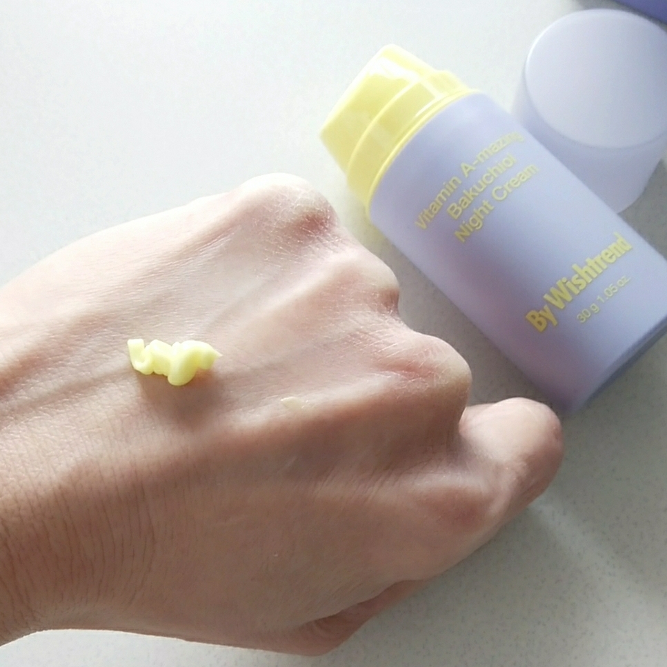 ビタミンA-mazingバクチオールナイトクリーム/By Wishtrend/フェイスクリームを使ったクチコミ（3枚目）