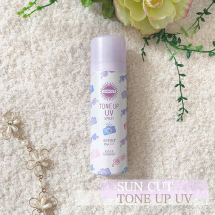 トーンアップUV スプレー/サンカット®/日焼け止め・UVケアを使ったクチコミ(1枚目)