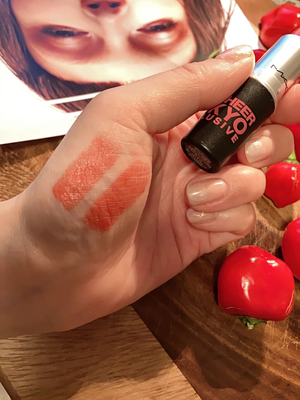 リップスティック/M・A・C/口紅を使ったクチコミ(5枚目)