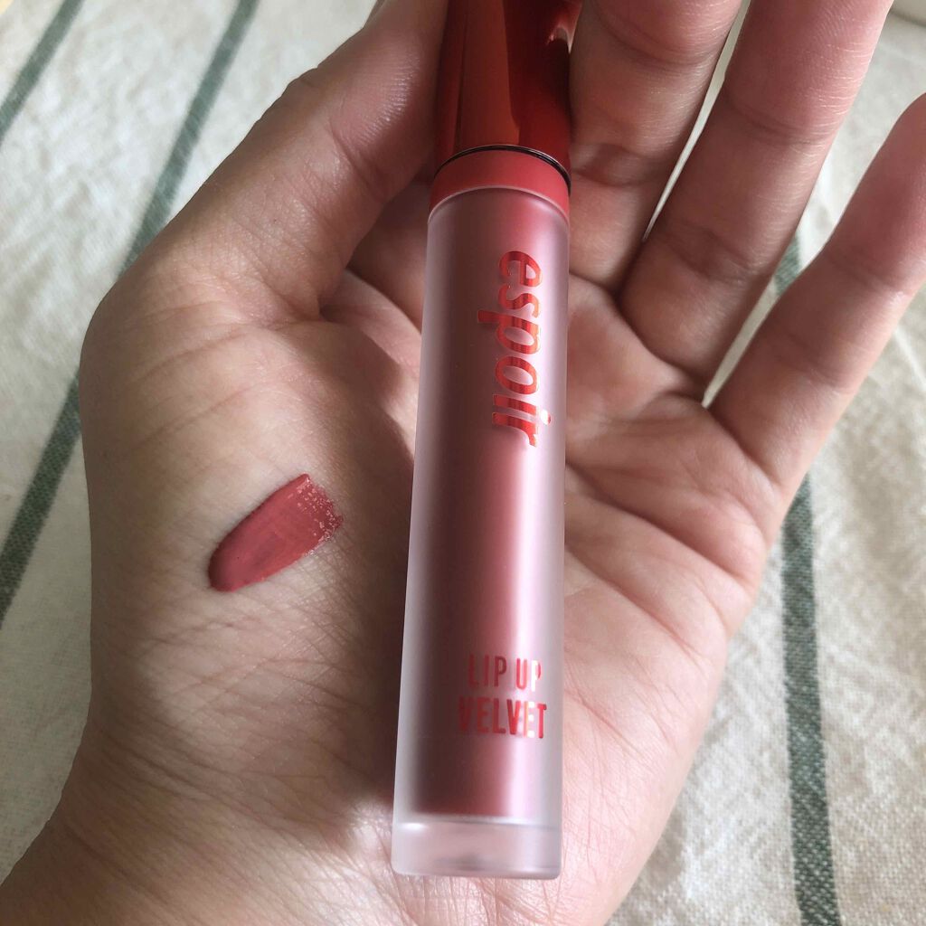 LIP UP VELVET/espoir/口紅を使ったクチコミ（2枚目）