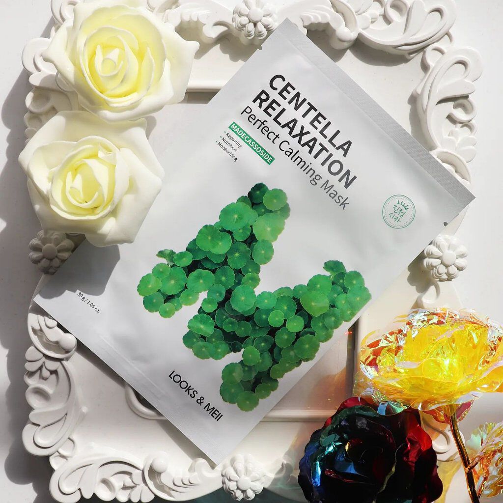 センテラリラクゼーション パーフェクトカーミングマスク/Looks&Meii/シートマスク・パックを使ったクチコミ（1枚目）