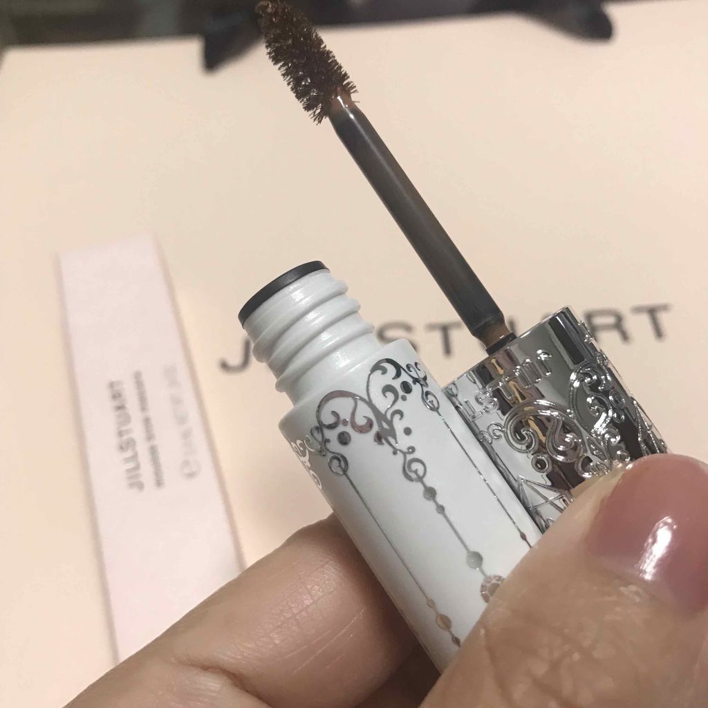 ジルスチュアート ムースブロウマスカラ/JILL STUART/眉マスカラを使ったクチコミ(2枚目)