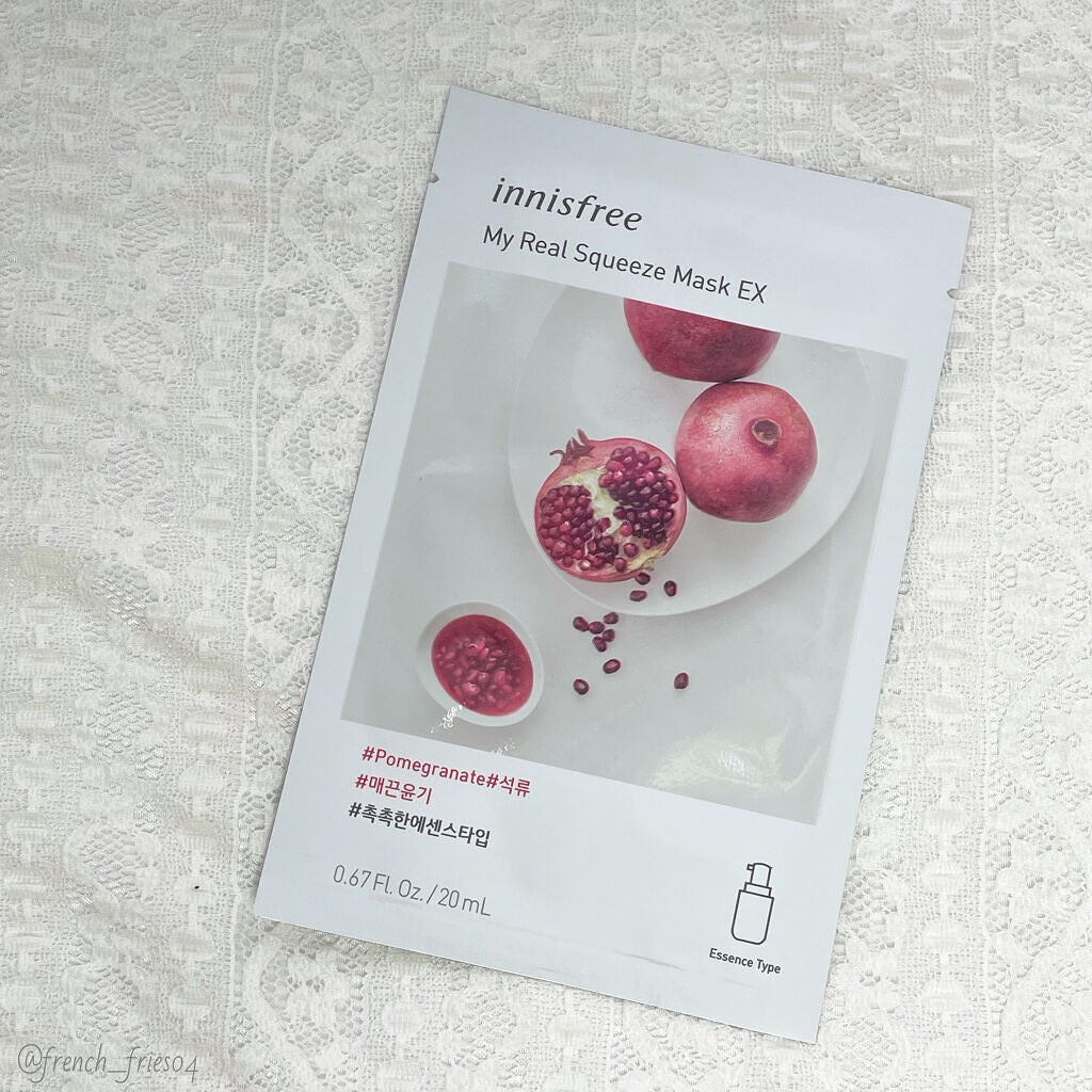 マイリアル スクイーズ マスクシート/innisfree/シートマスク・パックを使ったクチコミ(4枚目)