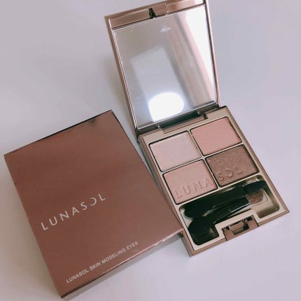 スキンモデリングアイズ/LUNASOL/アイシャドウパレットを使ったクチコミ(1枚目)